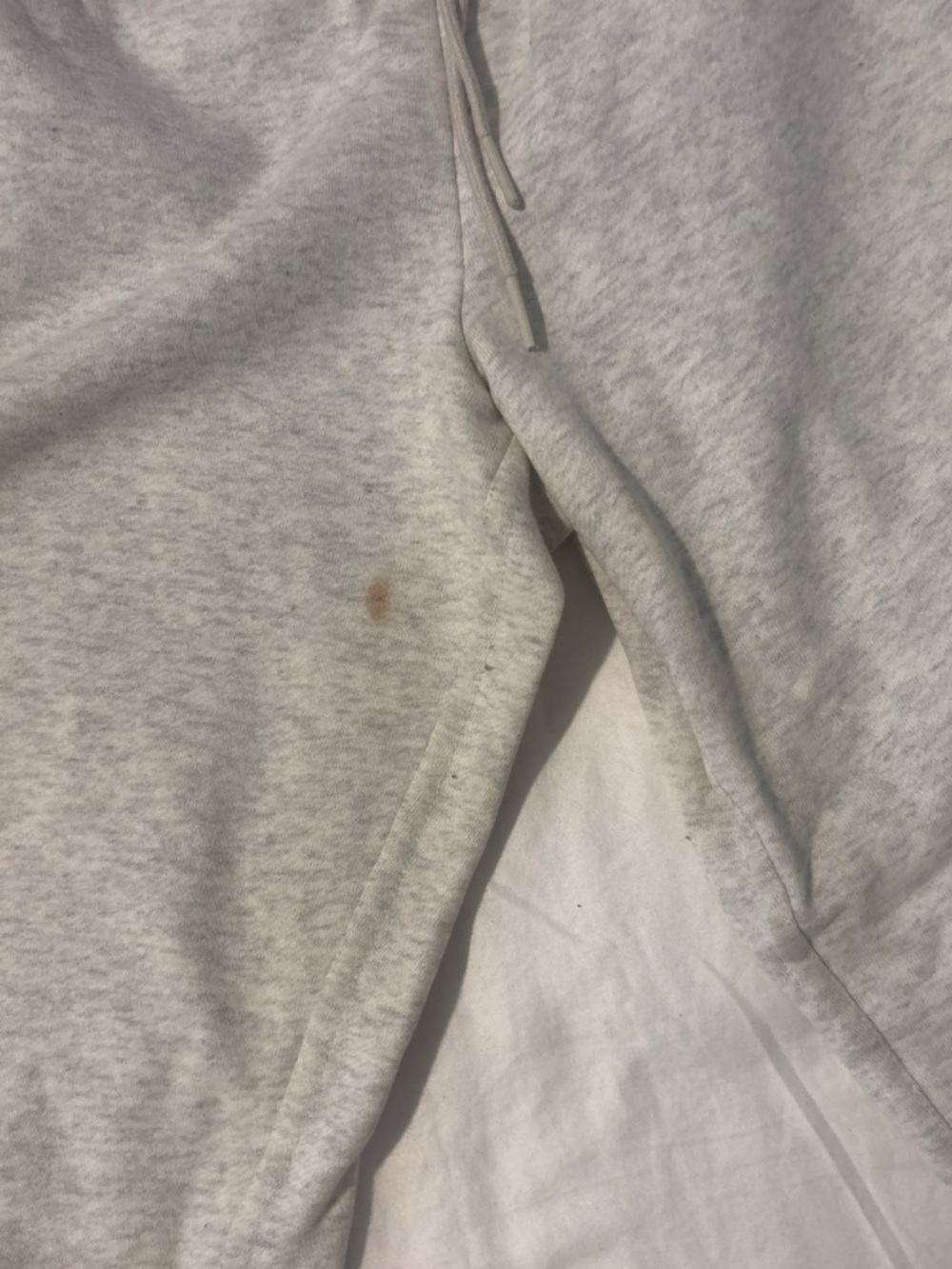 Fabletics Light Gray Track Joggers - Picture 3 of 3